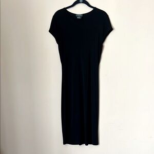 Vintage Ralph Lauren Green Label LBD -- size M
